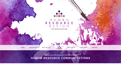 Desktop Screenshot of humanresourcedesign.com