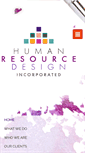 Mobile Screenshot of humanresourcedesign.com